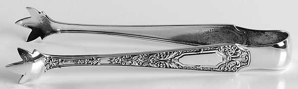 Cellini (Sterling, 1929, No Monograms) Small Sugar Tongs