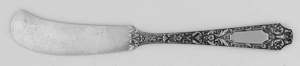 Cellini (Sterling, 1929, No Monograms) Flat Handle Master Butter Knife
