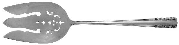 Chapel Bells (Sterling, 1939) Solid Salad Serving Fork