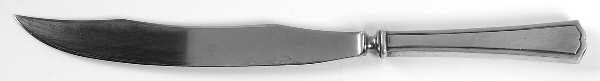Chippendale-New (Sterling, 1920) Large Stainless Blade Roast Carving Knife