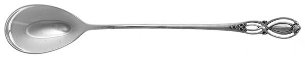 Chippendale-Old (Sterling, 1900) Large Sherbet Spoon