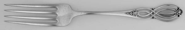 Chippendale-Old (Sterling, 1900) Fork