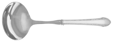 Chased Romantique (Sterling, 1933) Gravy Ladle with No Spout Stainless Bowl HC