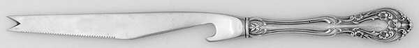 Chateau Rose (Sterling, 1940, No Monograms) Hollow Handle Bar Knife