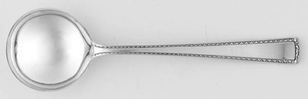 Classic (Silverplate, 1925) Round Bowl Soup Spoon (Bouillon)