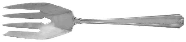 Dawn (Silverplate, 1929) Medium Solid Cold Meat Serving Fork