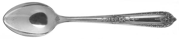 Della Robbia (Sterling, 1922, No Monograms) Demitasse Spoon
