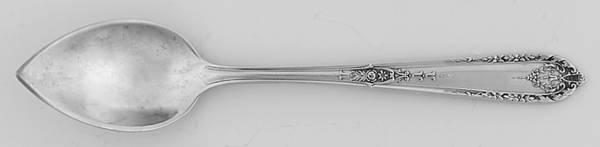 Della Robbia (Sterling, 1922, No Monograms) Fruit/Orange Spoon