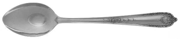 Della Robbia (Sterling, 1922, No Monograms) Five O'Clock Teaspoon