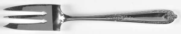 Della Robbia (Sterling, 1922, No Monograms) Individual Pie Fork