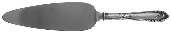 Della Robbia (Sterling, 1922, No Monograms) Pie Server with Stainless Blade