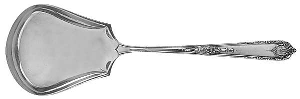 Della Robbia (Sterling, 1922, No Monograms) Small Solid Berry/Casserole Spoon