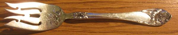 Easter Lily (Silverplate, 1907) Individual Solid Fish Fork