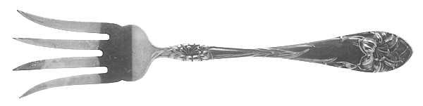 Easter Lily (Silverplate, 1907) Small Chipped Beef Fork