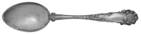 Edward VII (Sterling, 1899) Dessert/Oval Soup Spoon