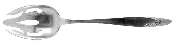 Eternal Rose (Sterling, 1963) Pierced Tablespoon (Serving Spoon)