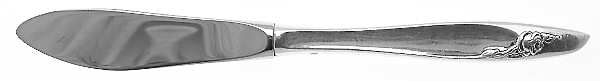 Eternal Rose (Sterling, 1963) Hollow Handle Master Butter Knife