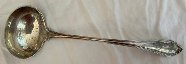 Evangeline (Sterling, 1907) Solid Soup Ladle