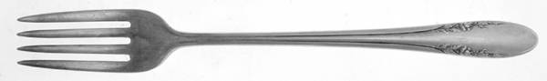 Fashion Lane (Silverplate, 1940) Grille Fork (Viande)