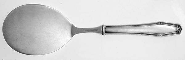 Flanders-New (Sterling, 1923, No Monograms) Egg Server with Silverplate Blade