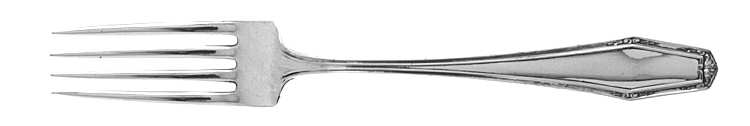 Flanders-New (Sterling, 1923, No Monograms) Fork