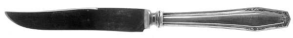Flanders-New (Sterling, 1923, No Monograms) Individual Fruit Knife with Silverplate Blade