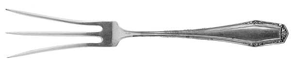 Flanders-New (Sterling, 1923, No Monograms) Lemon Fork
