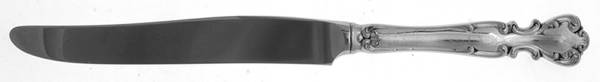 Flanders-Old (Sterling, 1900, No Monograms) New French Hollow Knife