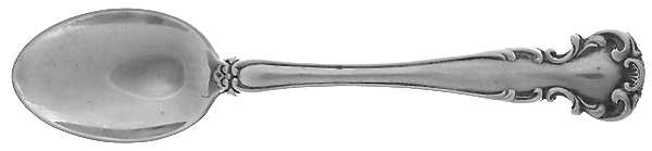 Flanders-Old (Sterling, 1900, No Monograms) Demitasse Spoon
