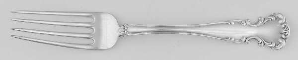 Flanders-Old (Sterling, 1900, No Monograms) Fork