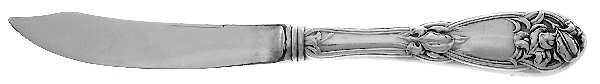 Fleur De Lis (Sterling, 1907) Individual Fruit Knife with Silverplate Blade