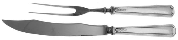 Florence Nightingale (Sterling, 1919) Small Stainless Blade 2-Piece Steak Carving Set
