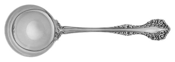 Florentine (Sterling, 1900) Round Bowl Soup Spoon (Bouillon)