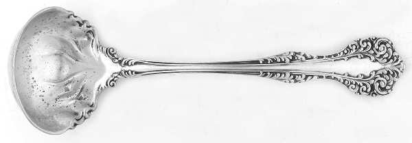 Florentine (Sterling, 1900) Solid Piece Cream Ladle