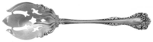 Florentine (Sterling, 1900) Solid Salad Serving Fork