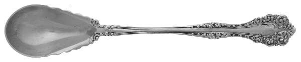 Florentine (Sterling, 1900) Solid Honey Serving Spoon