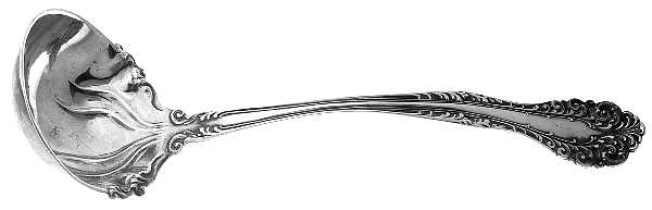 Florentine (Sterling, 1900) Solid Soup Ladle