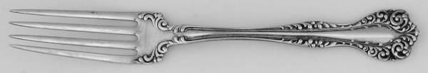 Florentine (Sterling, 1900) Solid Youth Tea Fork