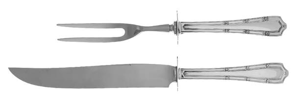 Francis I (Sterling, 1910, No Monograms) Small 2-Piece Steak Carving Set w/Stainless Blade