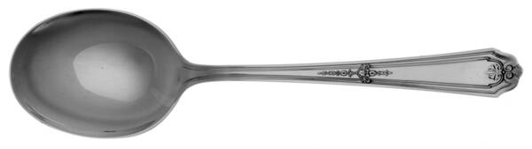 Gainsborough (Sterling, 1930) Round Bowl Soup Spoon (Gumbo)