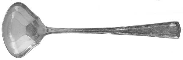 George Washington (Silverplate, 1913) Solid Piece Cream Ladle