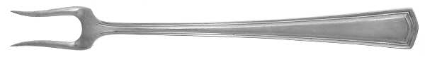 George Washington (Silverplate, 1913) Short Handle Pickle/Olive Fork
