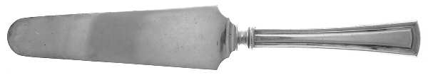 George Washington (Silverplate, 1913) Pie Server with Stainless Blade