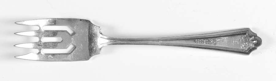 Hamilton Engraved (Sterling, 1910) Individual Salad Fork