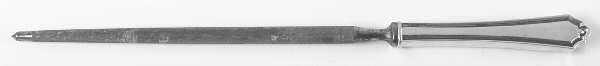Hamilton (Sterling, 1910) Large Roast Steel Rod Knife Sharpener