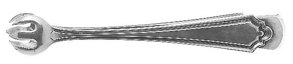 Hamilton (Sterling, 1910) Large Sugar Tongs