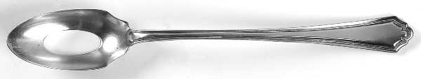 Hamilton (Sterling, 1910) Pierced Bowl Short Handle Olive Spoon