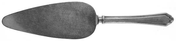 Hamilton (Sterling, 1910) Pie Server with Silverplate Blade