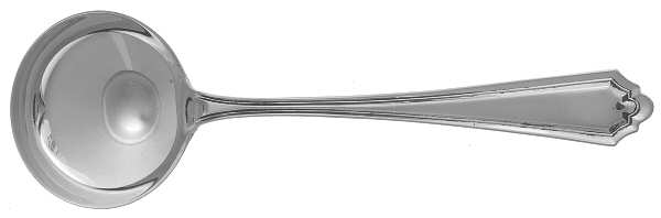 Hamilton (Sterling, 1910) Round Bowl Soup Spoon (Bouillon)