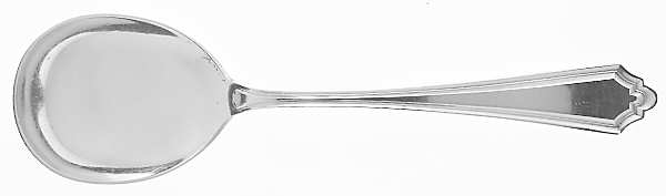 Hamilton (Sterling, 1910) Round Bowl Soup Spoon (Gumbo) by Alvin